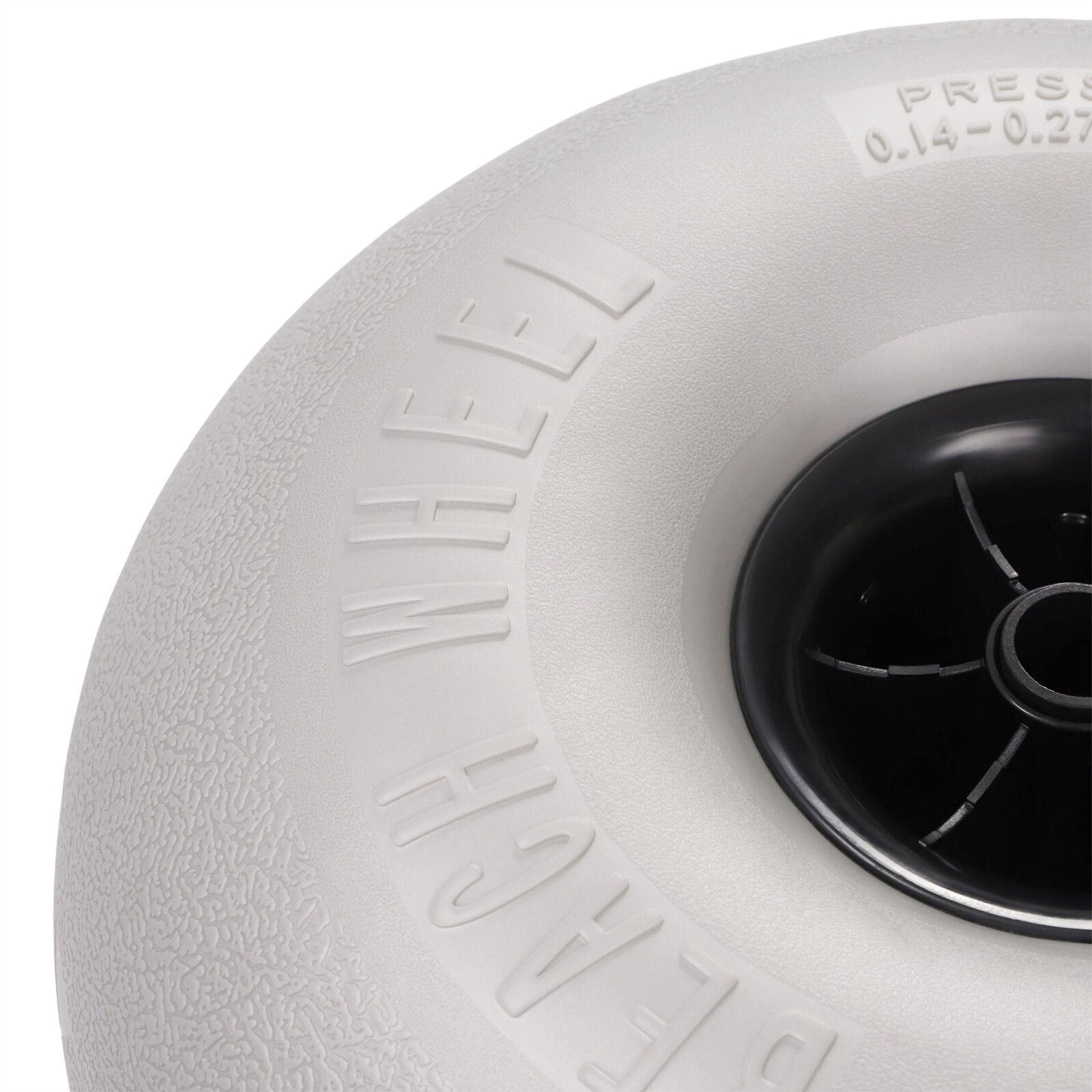 16" 2Pcs Beach Cart Wheels Replacement Beach Sand Tires For Kayak Dolly Canoe US