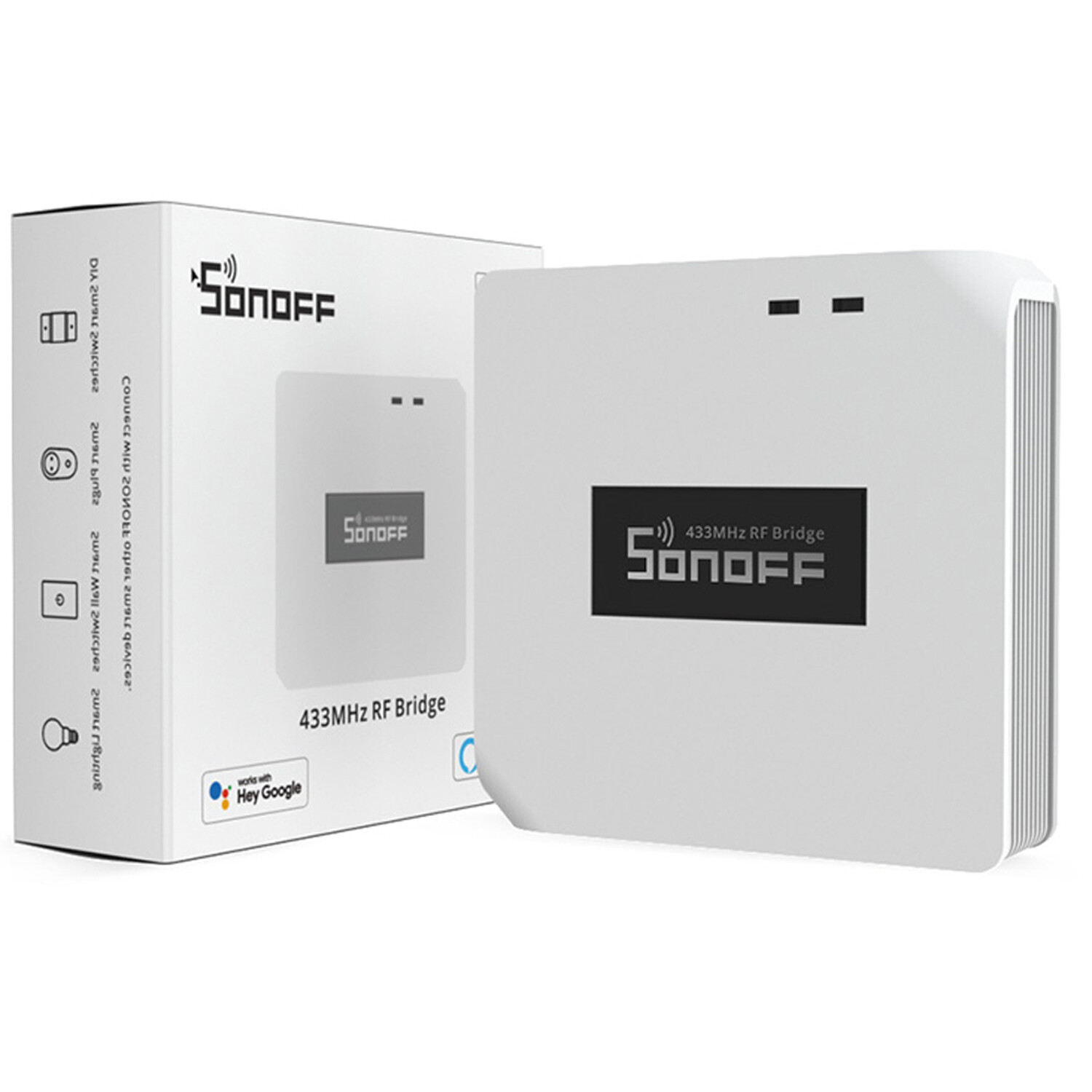 SONOFF RF BridgeR2 433 Smart Hub WiFi RF433MHz Wireless Controller Smart Gateway