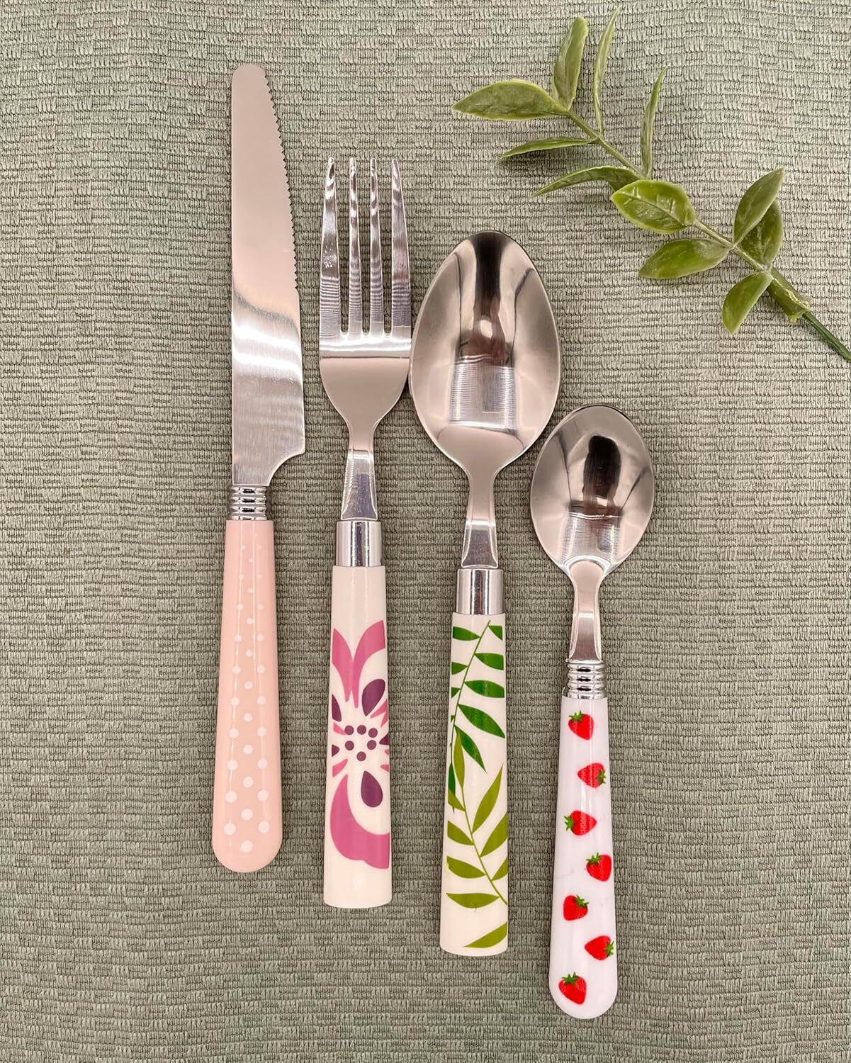 The Original Brink House Eclectic Collection Mix Match Stainless Steel Cutlery