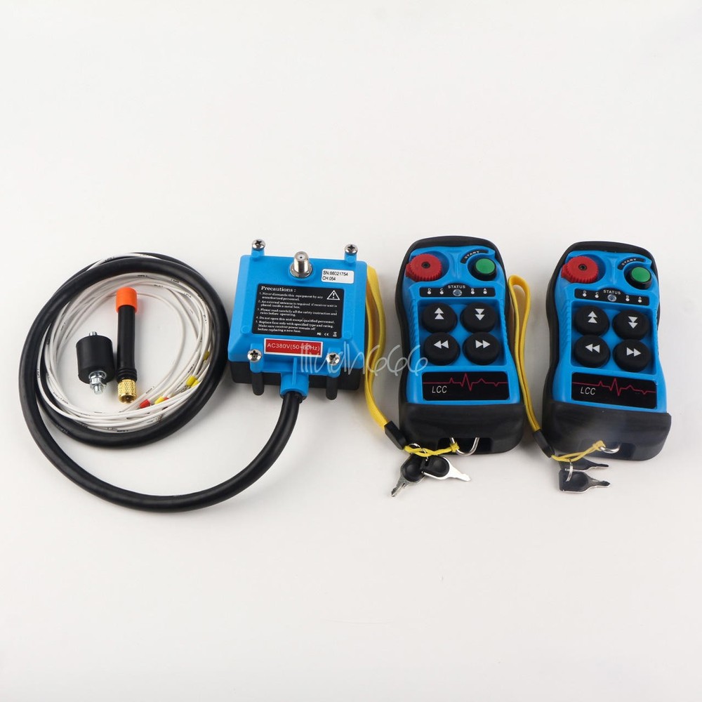 NEW LCC Q400 Industrial Wireless Crane Remote Control kit 4 Button