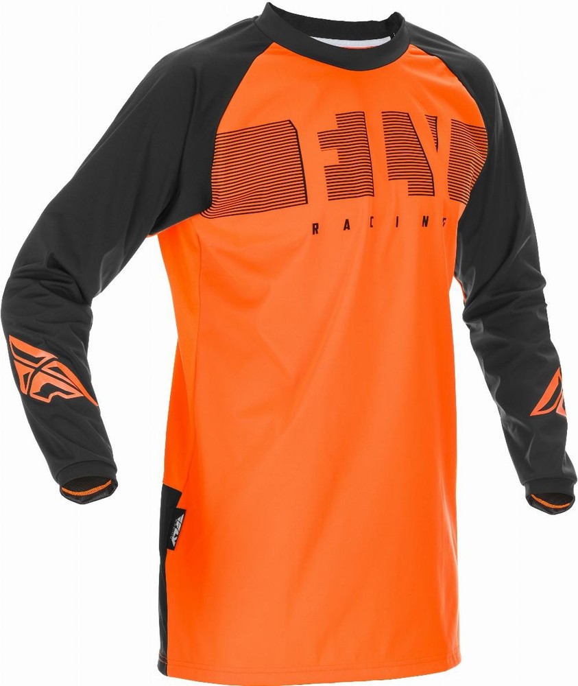 WINDPROOF JERSEY ORANGE/BLACK LG