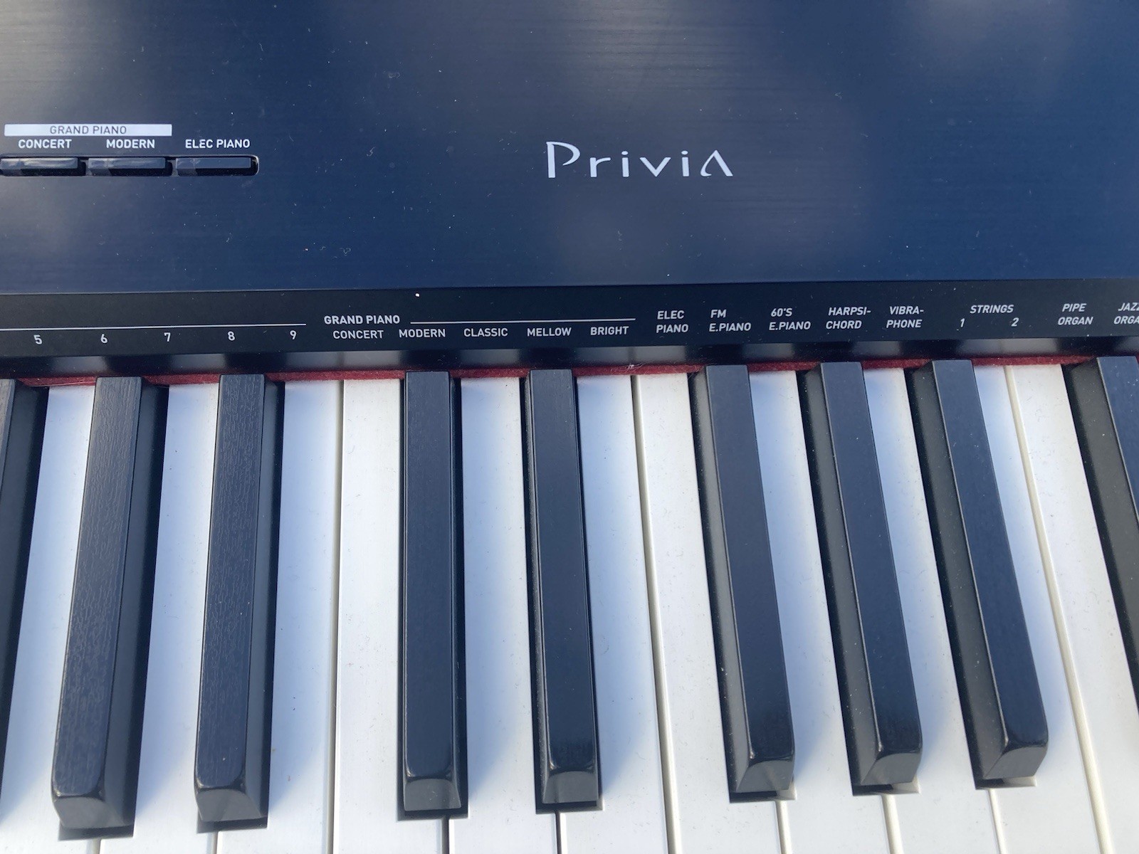 Casio PX-150BK PRIVIA Professional Piano Keyboard PX-150 Excellent Working Nice