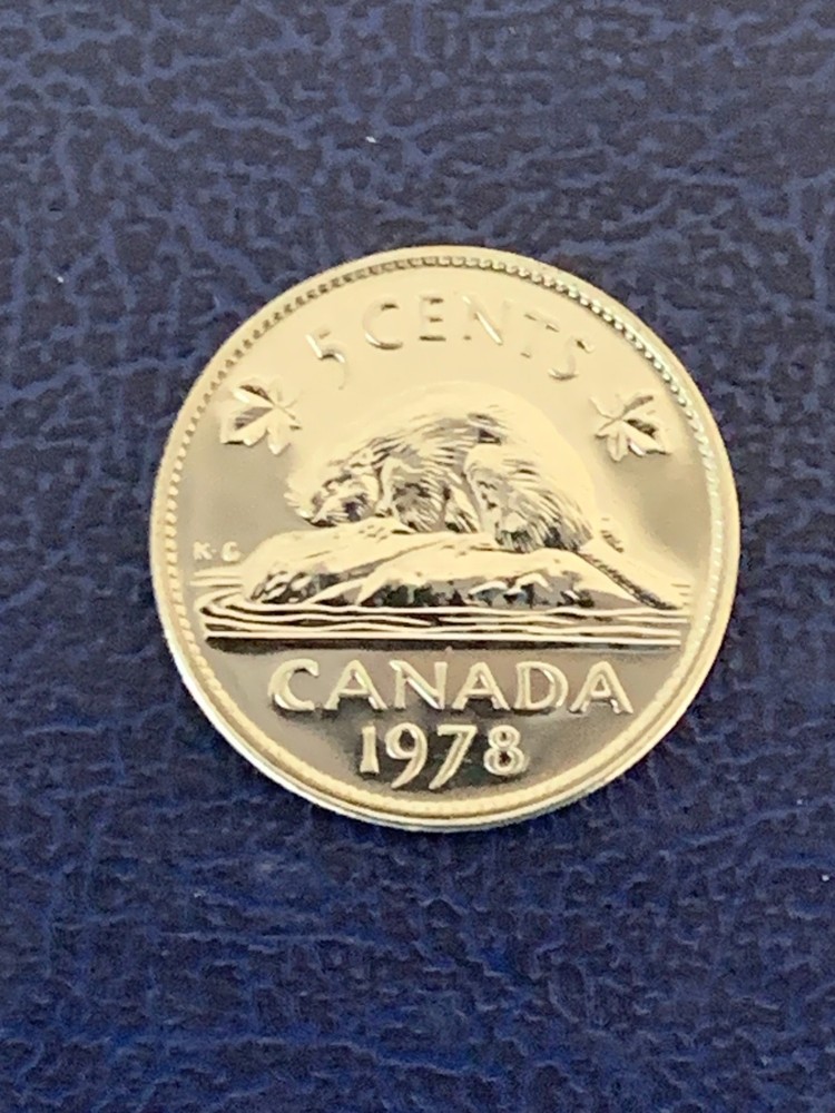 Canada 5 Cent 1978 Specimen Coin-Uncirculated