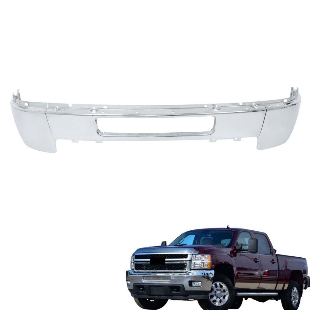Chrome 3PCS Split Front Bumper Kit for Silverado 2500 3500 2011-2014 GM1002838
