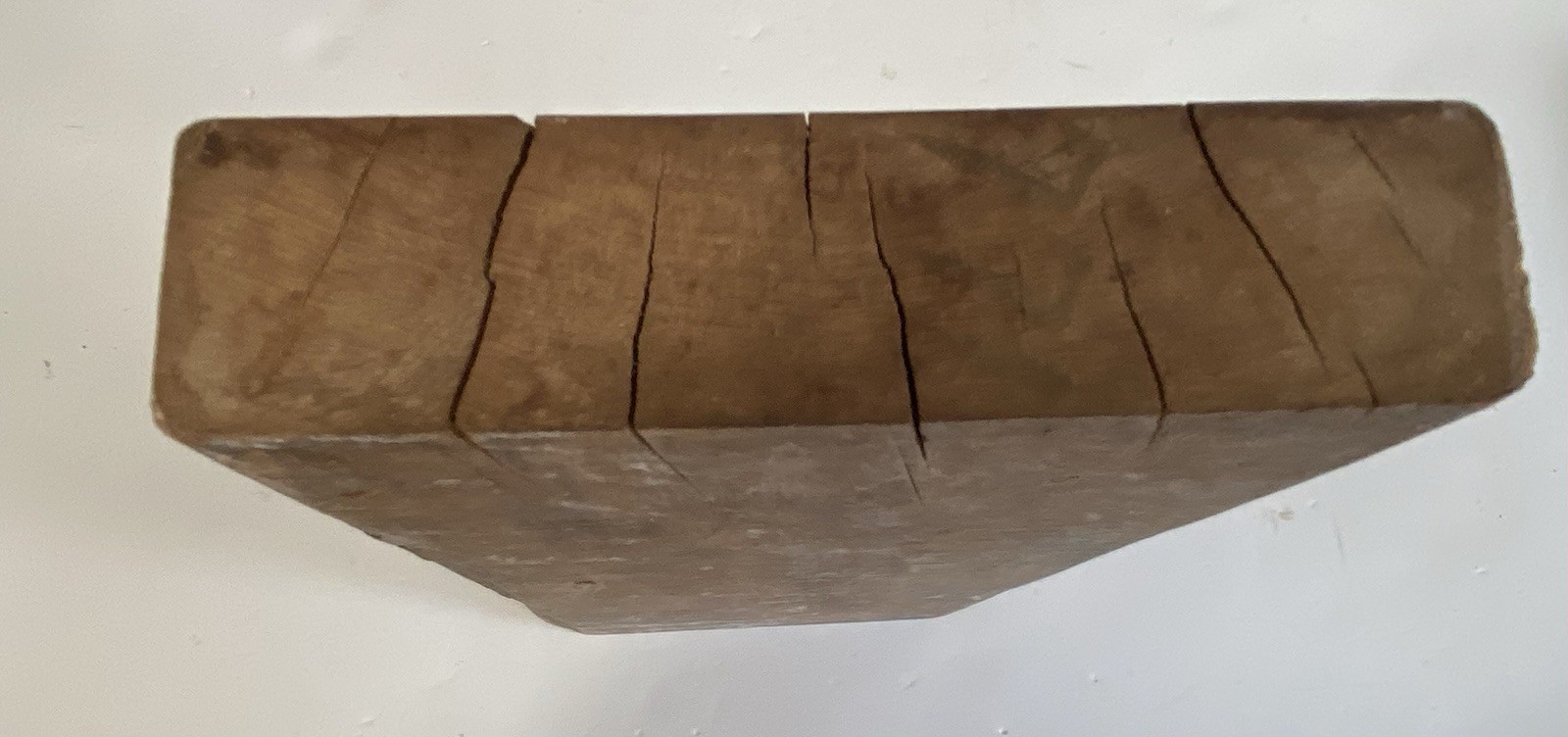 Antique Plaster Cast Pattern Wood Mold Block Architectural Salvage Flowers