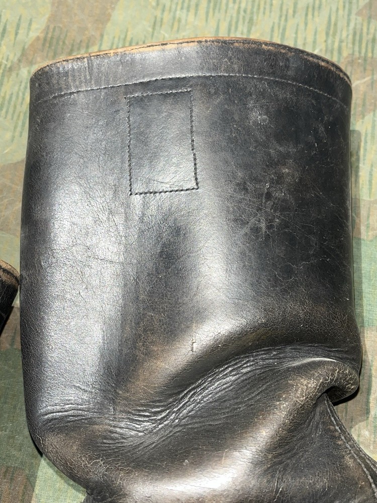Size 10.5 WW2 German Original Uniform Marching / Combat Jack Boots w/ Hobnails