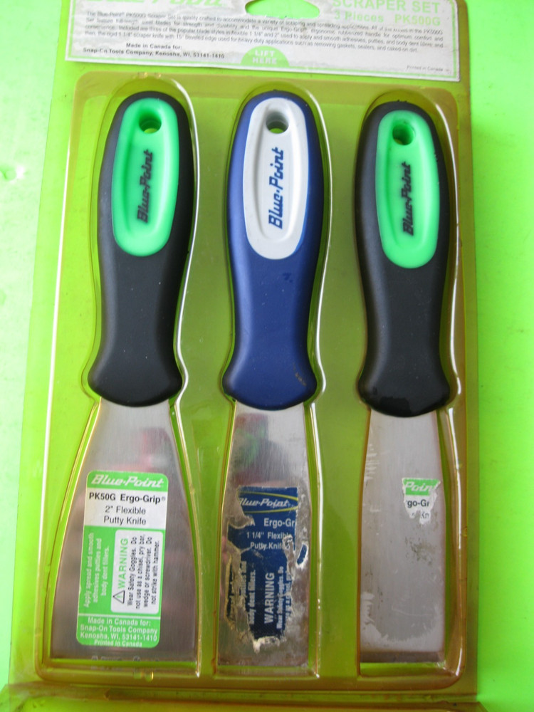 Blue Point PK500G 3 Pc Scraper/Putty Knife Set