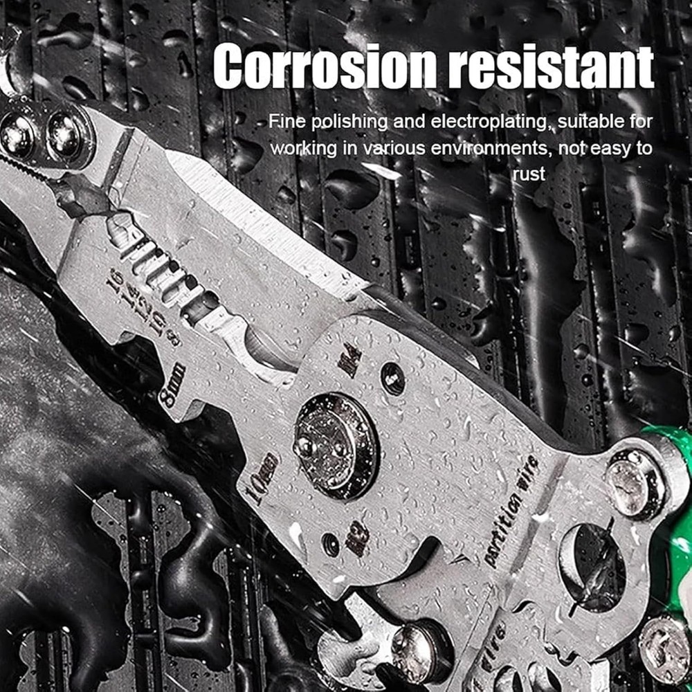 18 in 1 Wire Stripper, Multifunctional Foldable Professional 1pcs