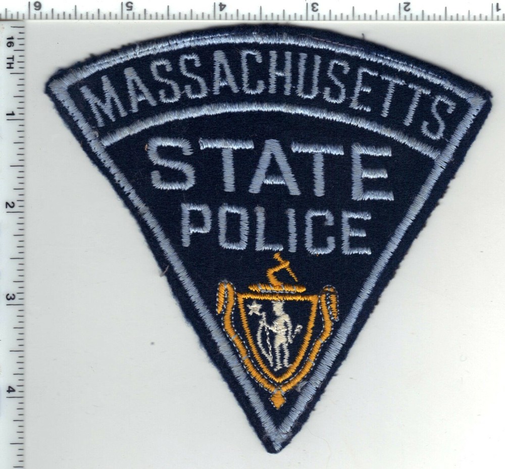 State Police (Massachusetts) Shoulder Patch - 1980's version
