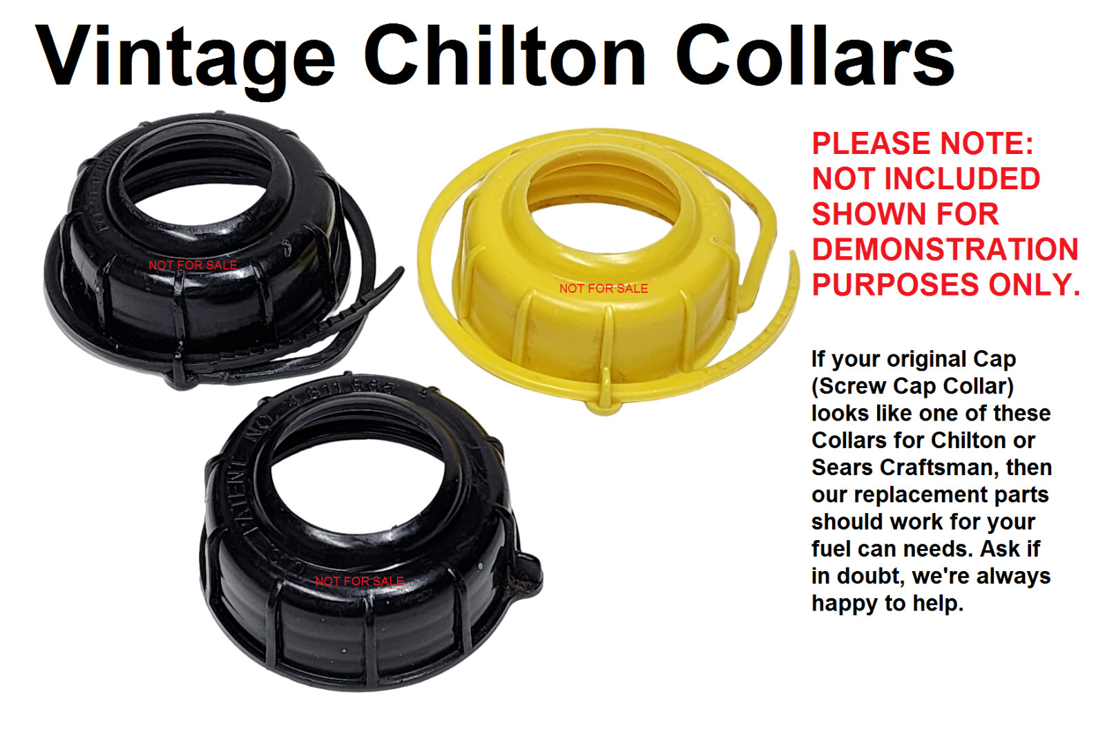 CHILTON YELLOW Gas Can SPOUT & PARTS KIT Sears Craftsman Aftermarket Replacement