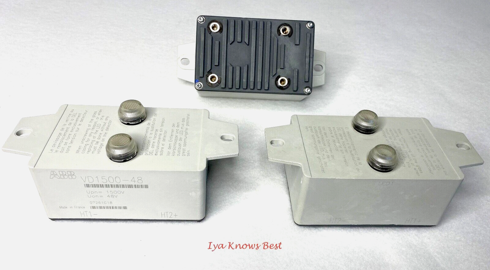 Current Transducer ABB VD1500-48 Direct Voltage Detector Rolling Stock Railway