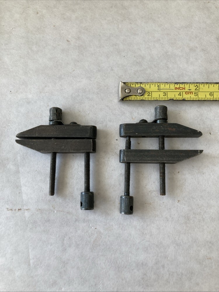 Vintage Tool Makers parallel clamps 2 Sizes Pairs