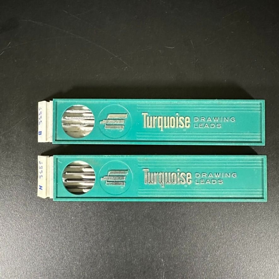 Vintage EAGLE Turquoise Drawing Leads 2375