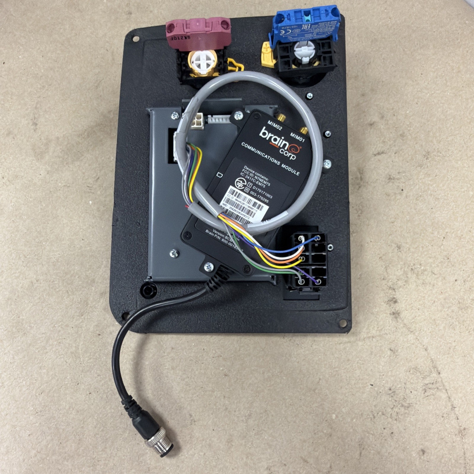 Tennant T7 AMR Panel Membrane Assembly 9018596