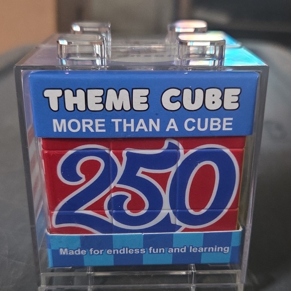 USA 250th Theme Cube Twist Puzzle, Brain Teaser, Multicolor.