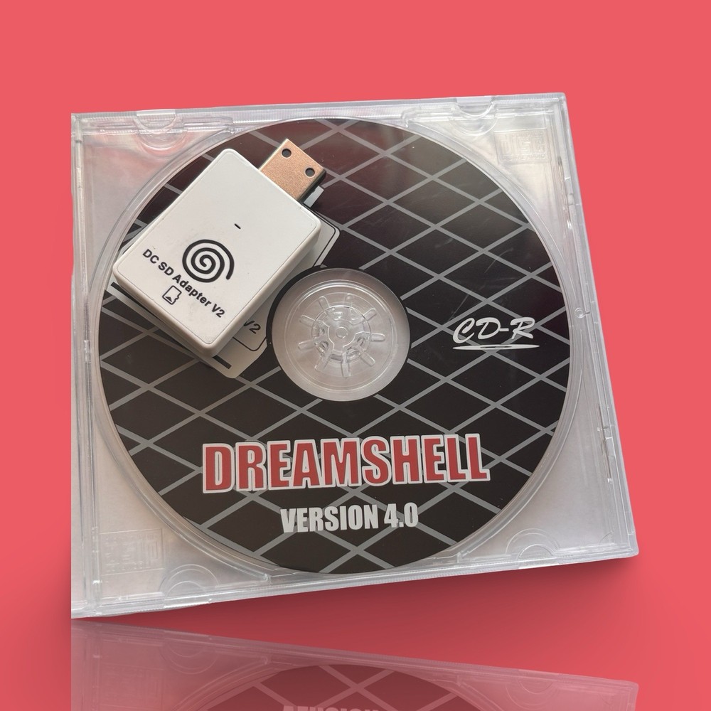 Sega Dreamcast DreamShell 4.0 SD Loader + Serial Port SD Adapter V2