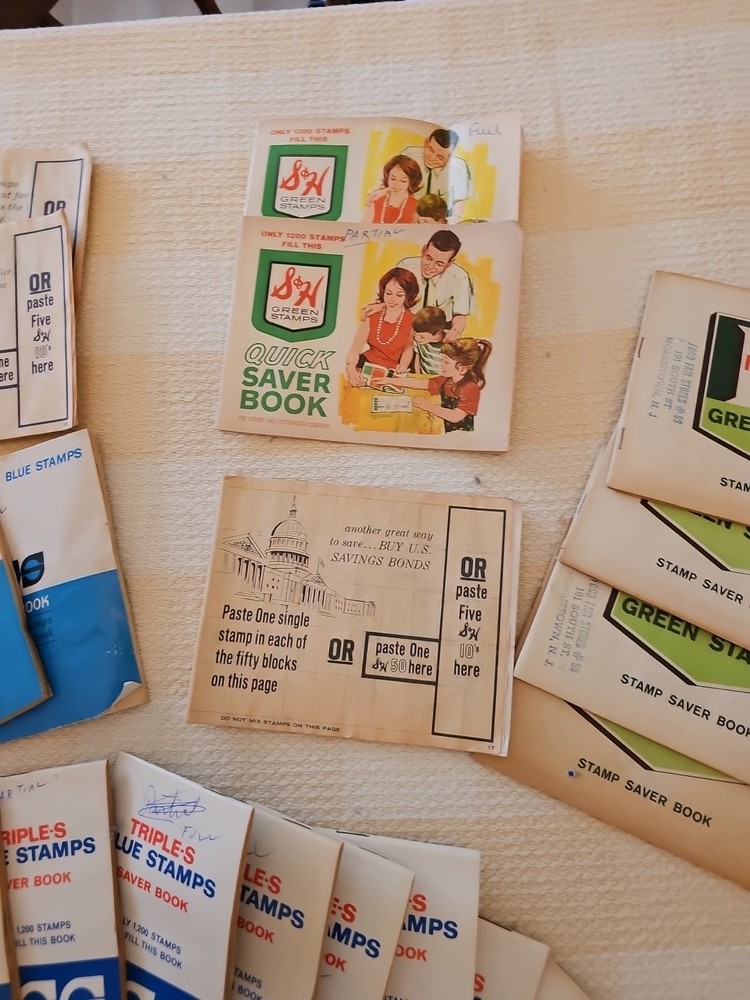 Lot Of 32 Stamp Books