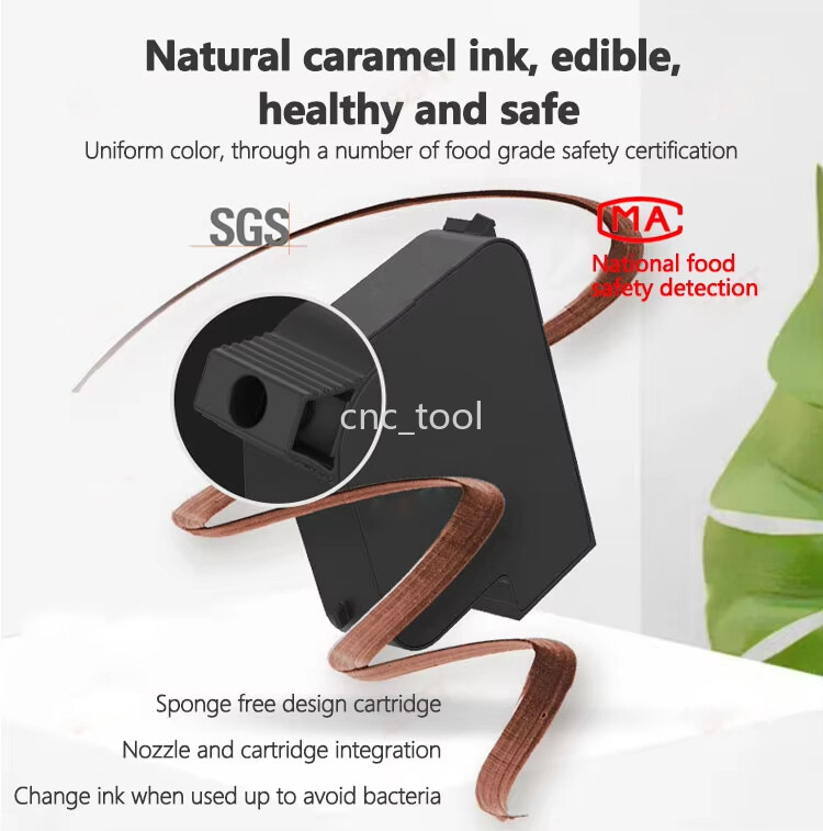 Touch Screen Automatic Coffee Printer Latte Art Machine Food Printer Caramel Ink