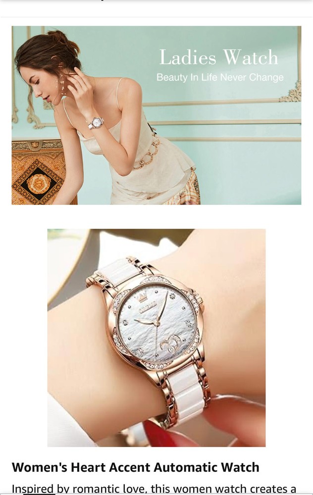 OLEVS Womens Automatic Watch
