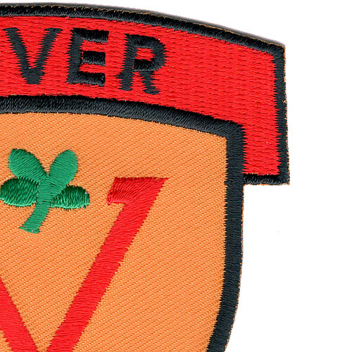 Rivdiv 513 River Patrol Division Patch Clover Leaf