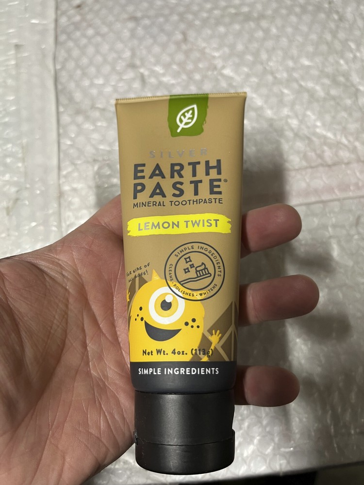 Silver Earth Paste Mineral Toothpaste Redmond Life 4 oz