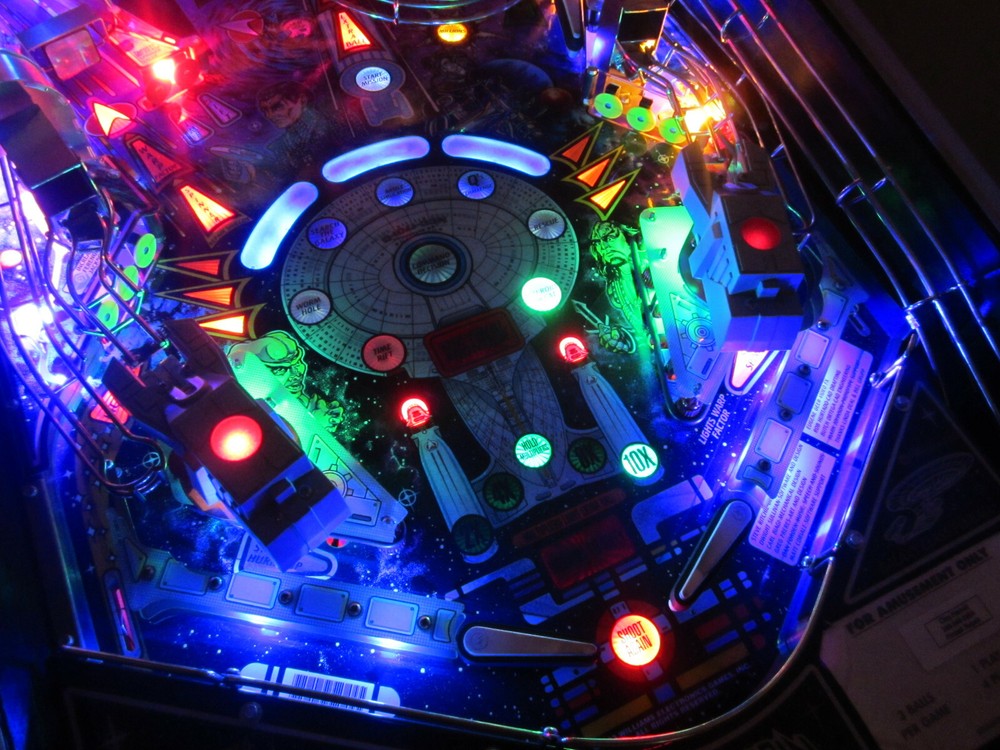 Star Trek Next Generation Complete - NON GHOSTING SUPER BRIGHT PINBALL LED KIT