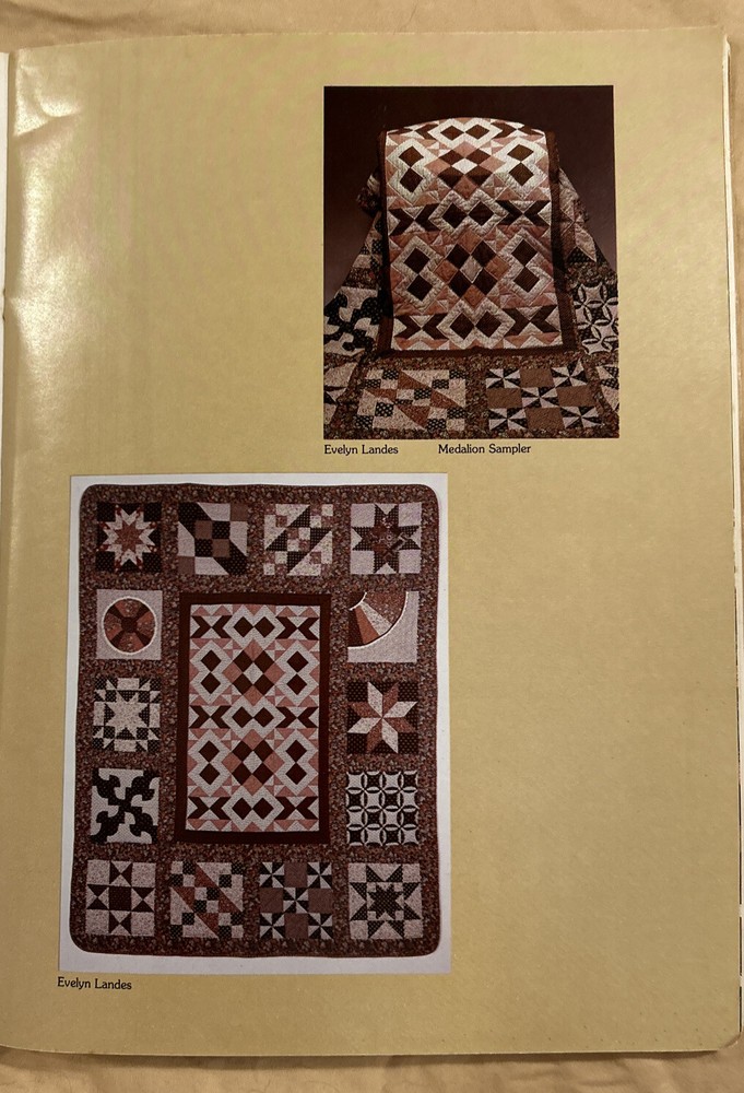 The Sampler Quilt by Diana Leone Illustrated Patterns 1980