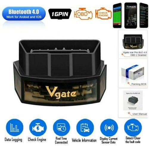 Vgate iCar Pro Bluetooth BLE 4.0 OBD2 Fault Code Reader Diagnostic Scanner Tool