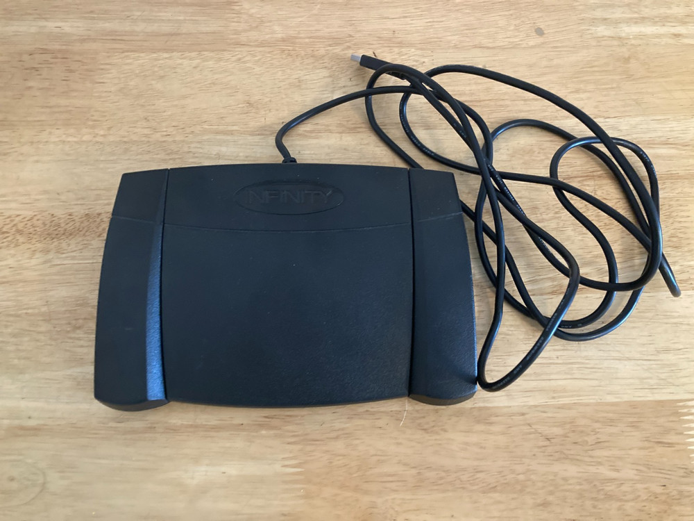 Infinity IN-USB-2 USB Digital Foot Control Pedal for Transcription Dictation
