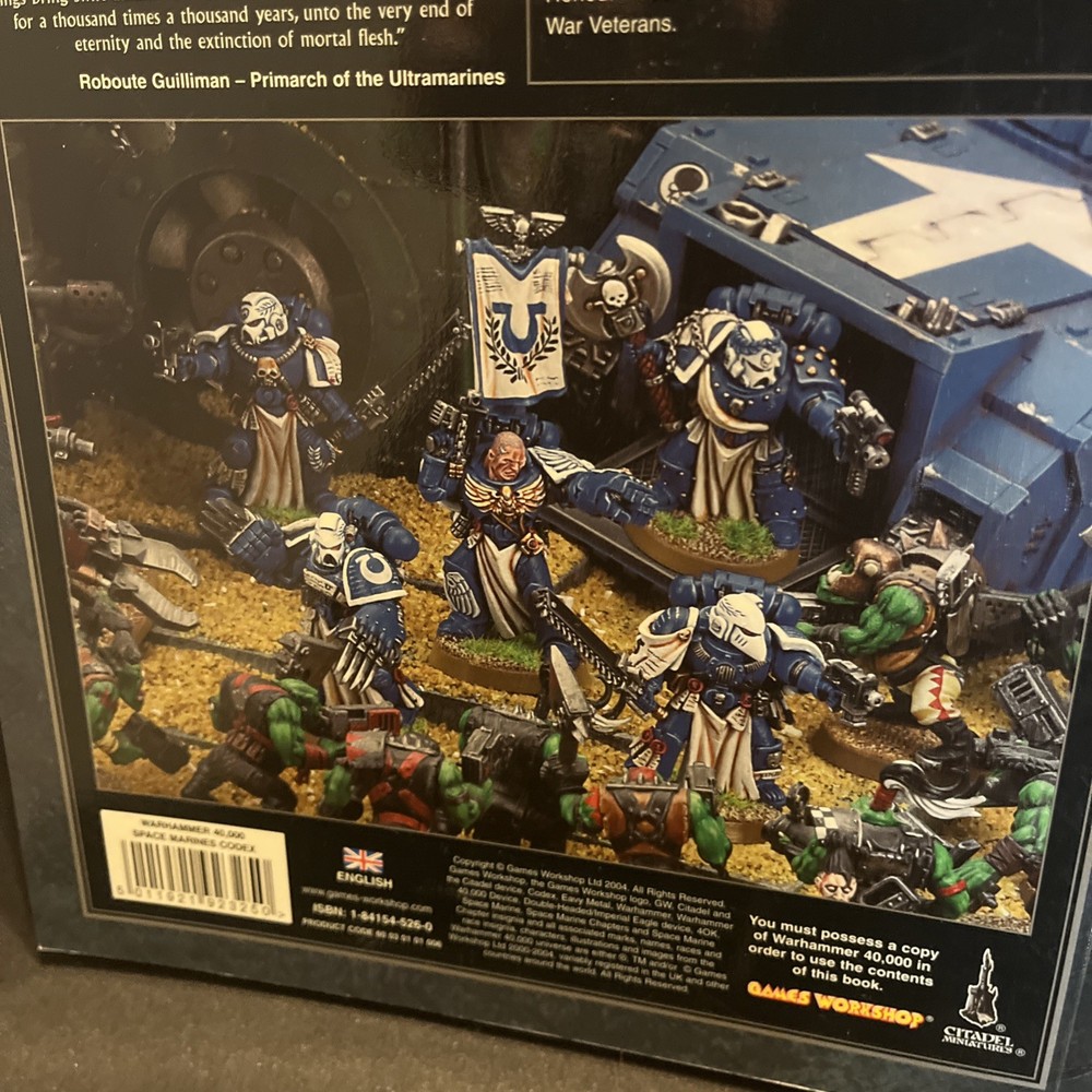 Games Workshop Warhammer 40k Space Marines Codex 4th edition
