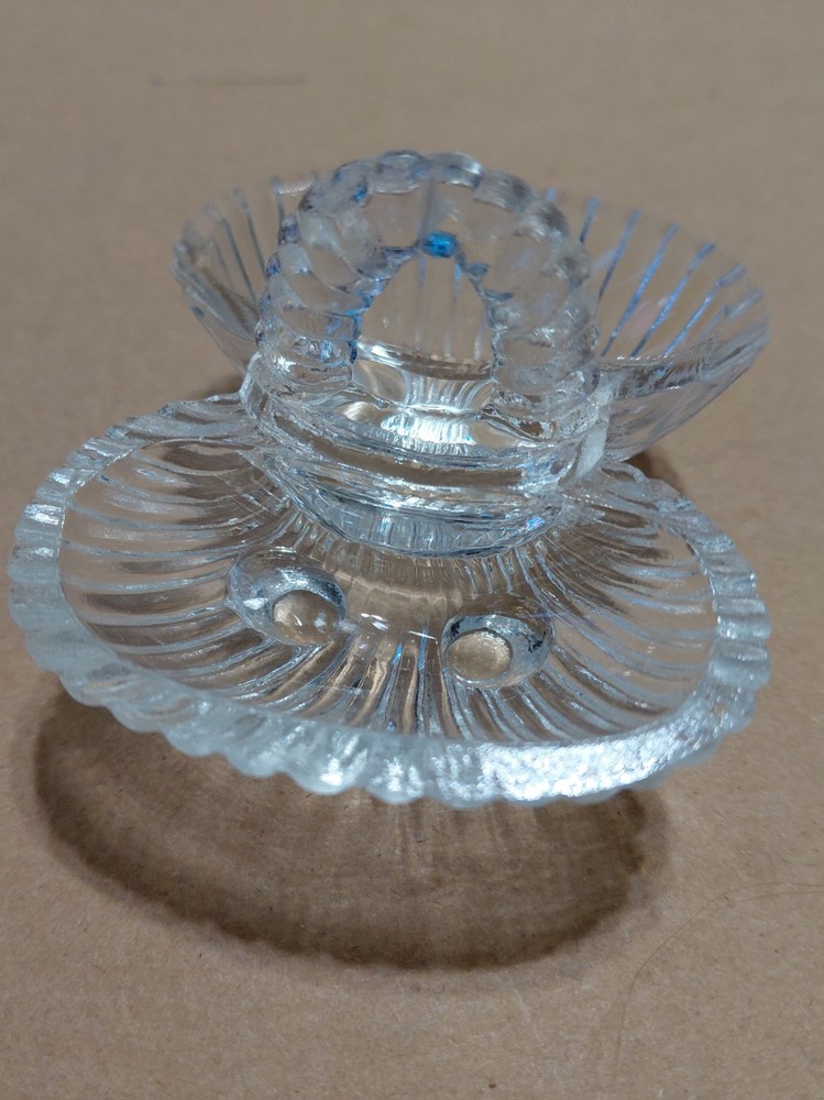 Vintage Double Salt Cellar With Handle