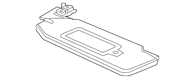 Genuine Volvo Sun Visor 31497341