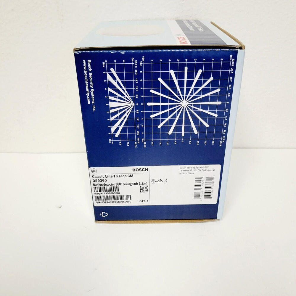 Bosch DS9360 Panoramic TriTech PIR Microwave Detector NEW