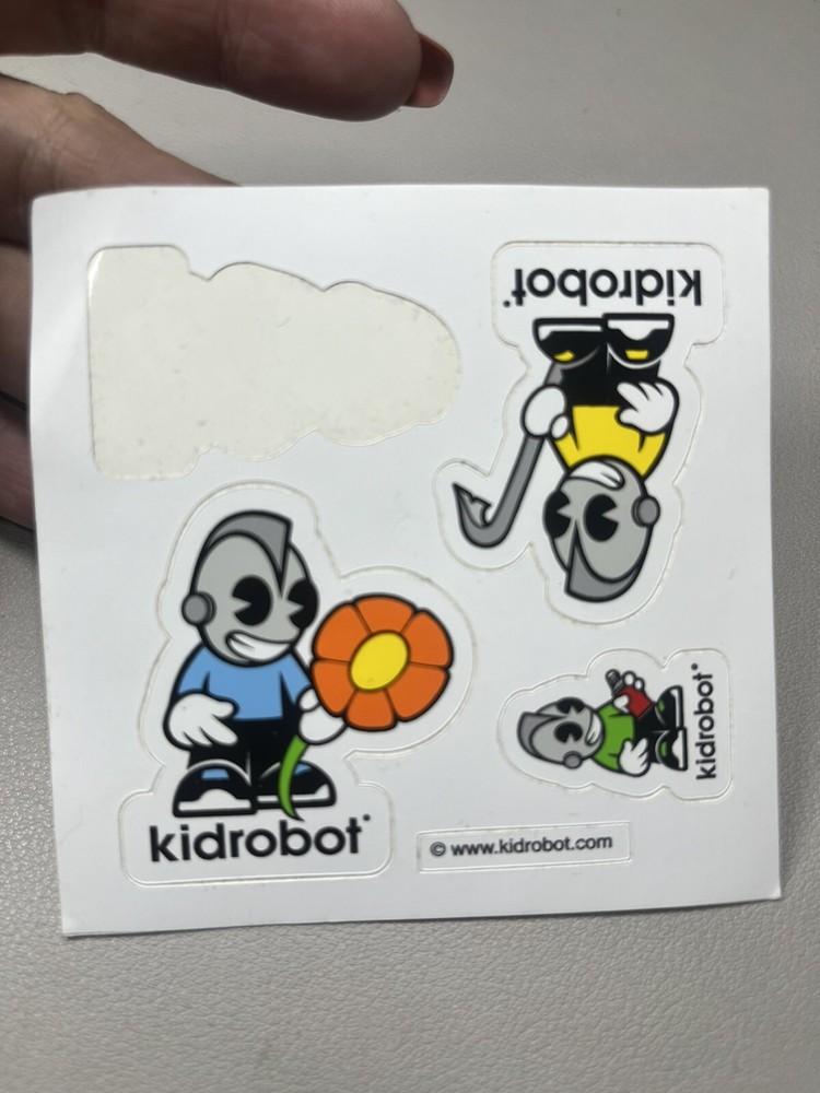Kidrobot Tags/Stickers & aNYthing Stickers lot