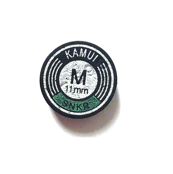 KAMUI Black Medium Snooker 11MM Cue Tip (MEDIUM = M)