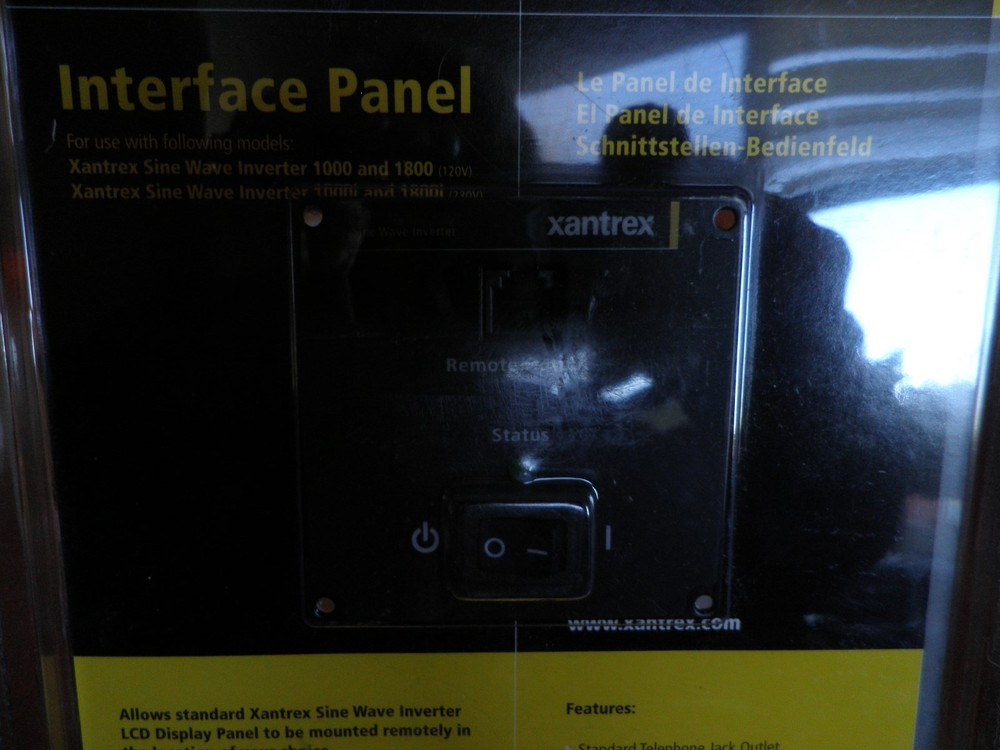 XANTREX INTERFACE PANEL