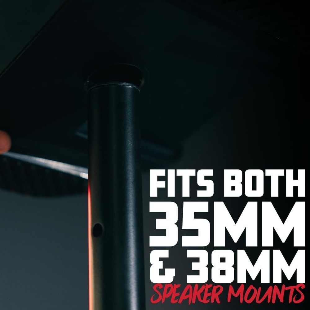 Frameworks Standard Subwoofer/Speaker Pole Mount with Adjustable Height, GFW-...