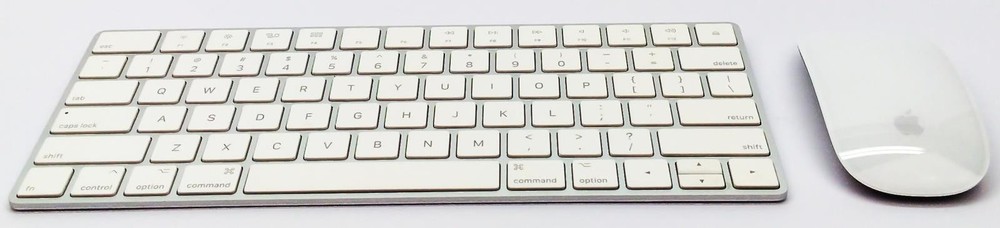 Apple A1644 Wireless Magic Keyboard & Apple A1657 Mouse Wireless Bluetooth