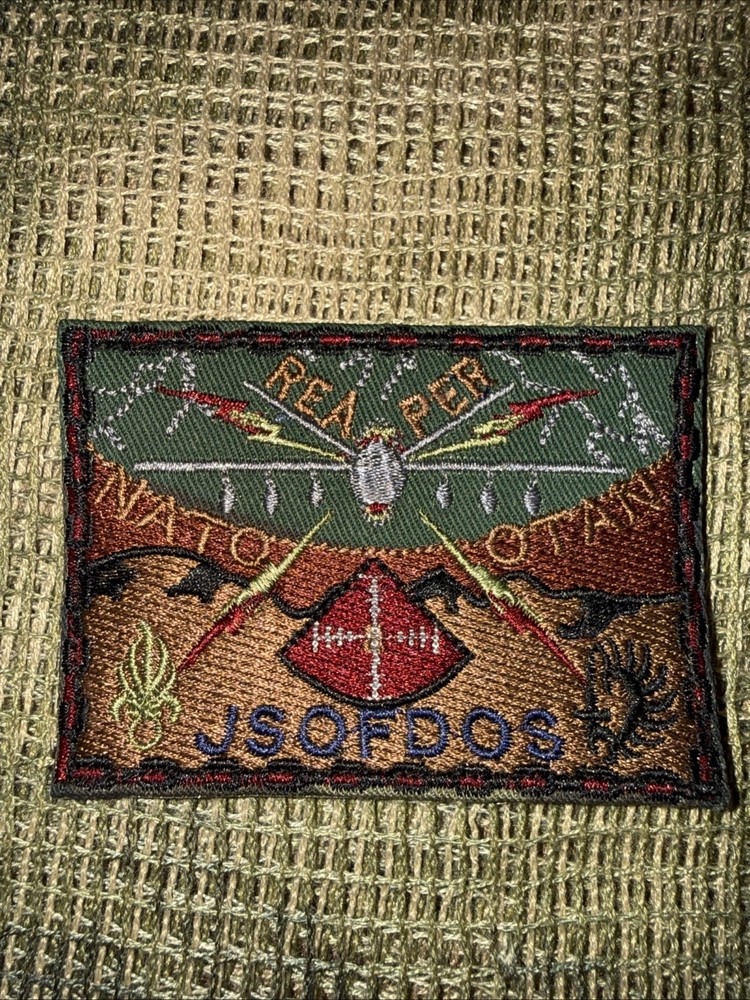 French Foreign Legion NATO TASK FORCE Sparta Drone Afgan War Patch