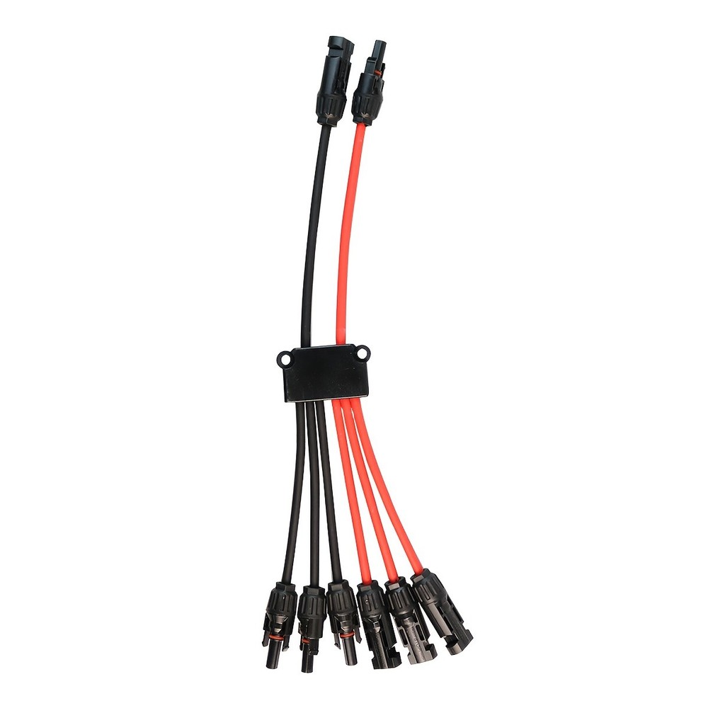 Solar Connectors Cable for Solar Panels Cable Splitter Y Branch Parallel Adapter