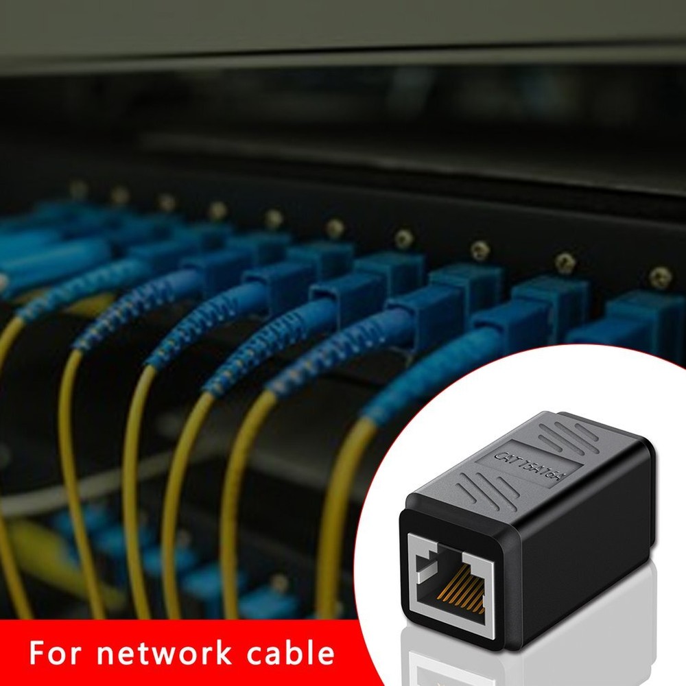 5X RJ45 Inline Coupler Cat7 Cat6 Cat5e Cat5 Ethernet LAN Network Cable Adapter