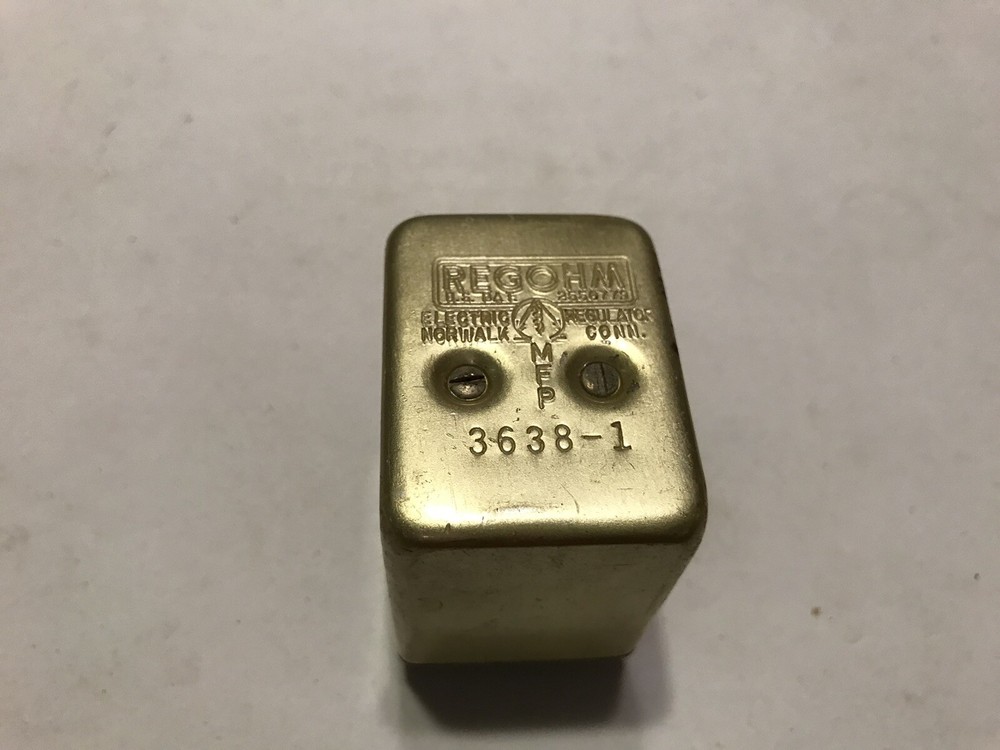 Regohm Electric Regulator MFP 3638-1