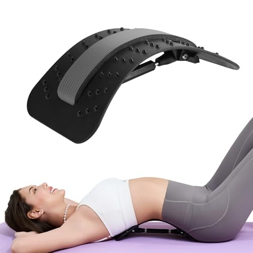 Adjustable Back Stretcher for Lower Back Stretching,Manual Spinal
