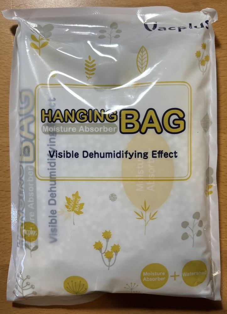 10 Pack - Vacplus Hanging Moisture Absorber Bags