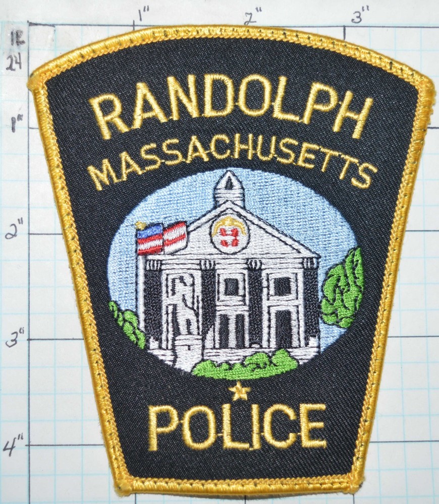 MASSACHUSETTS, RANDOLPH POLICE DEPT USED PATCH
