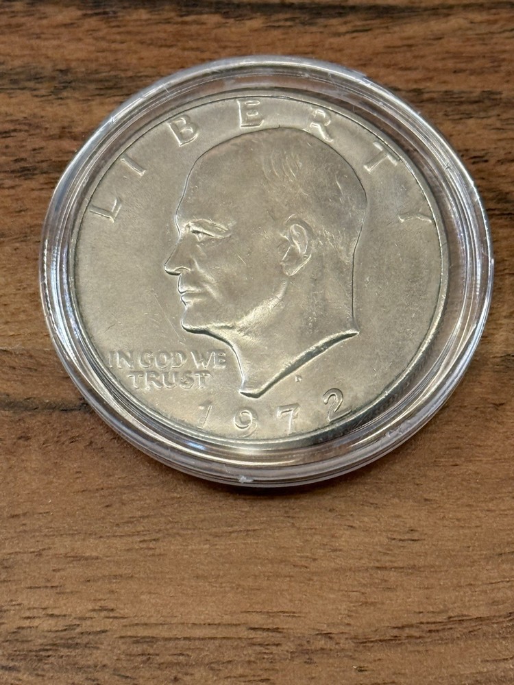 1972-D $1 Eisenhower Dollar Coin - Very Nice Condition