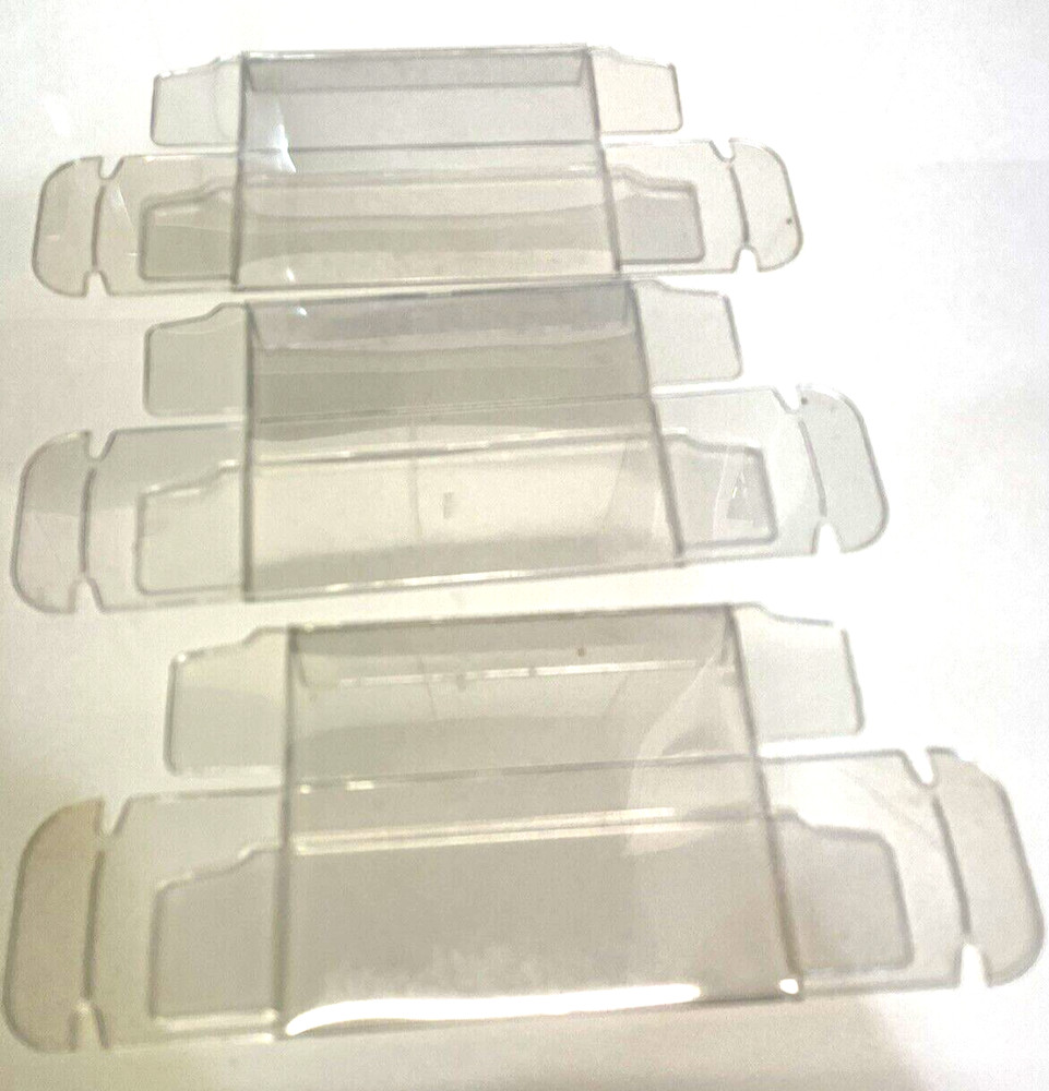 AFX 1:64 Scale 3 x Plastic Display Cases New
