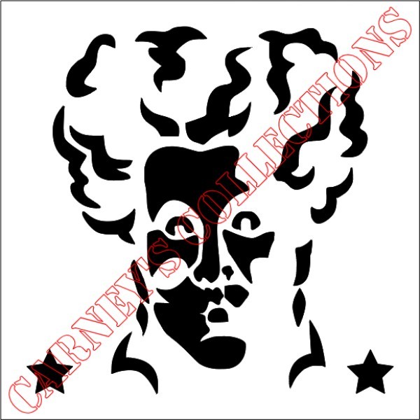 Clear Plastic Stencil - Hocus Pocus (SX210) (4", 6" or 8")