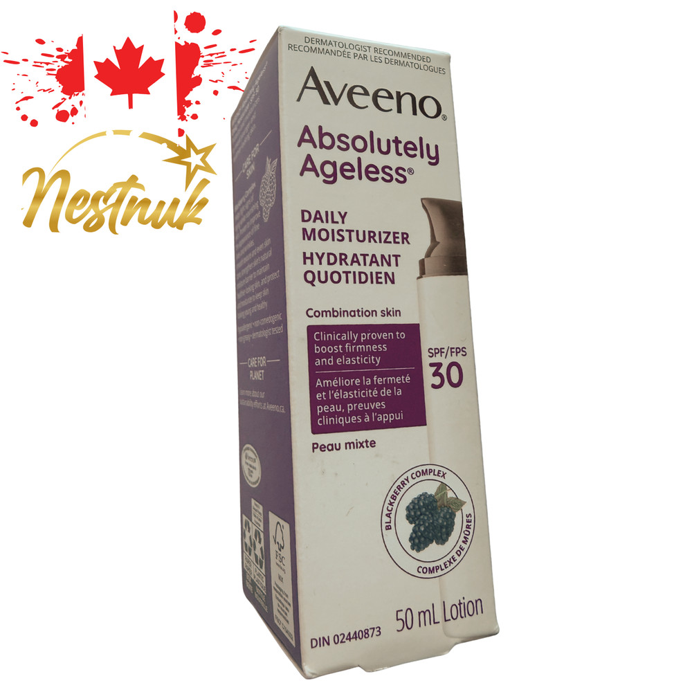 Aveeno Absolutely Ageless Face Moisturizer SPF30 2 x 50ml