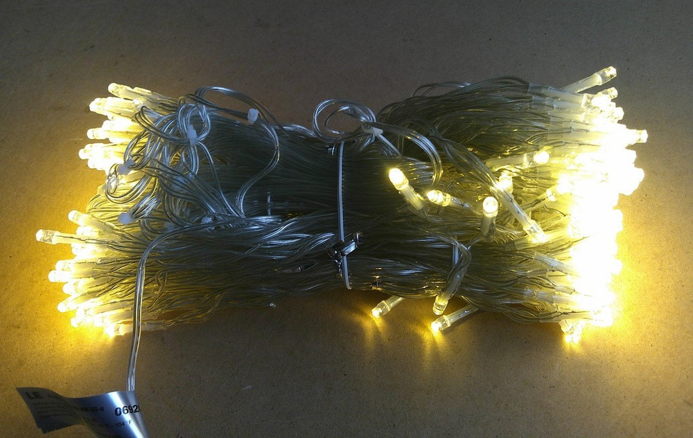LE Lighting Ever LED Curtain Lights (Warm White)